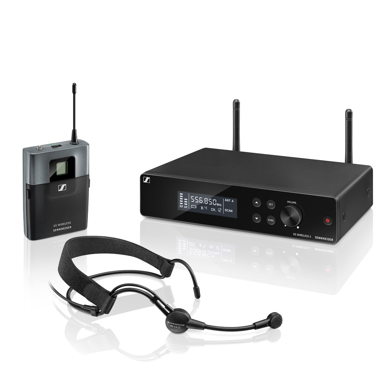 XSW 2-ME3-A Wireless Headmic Set