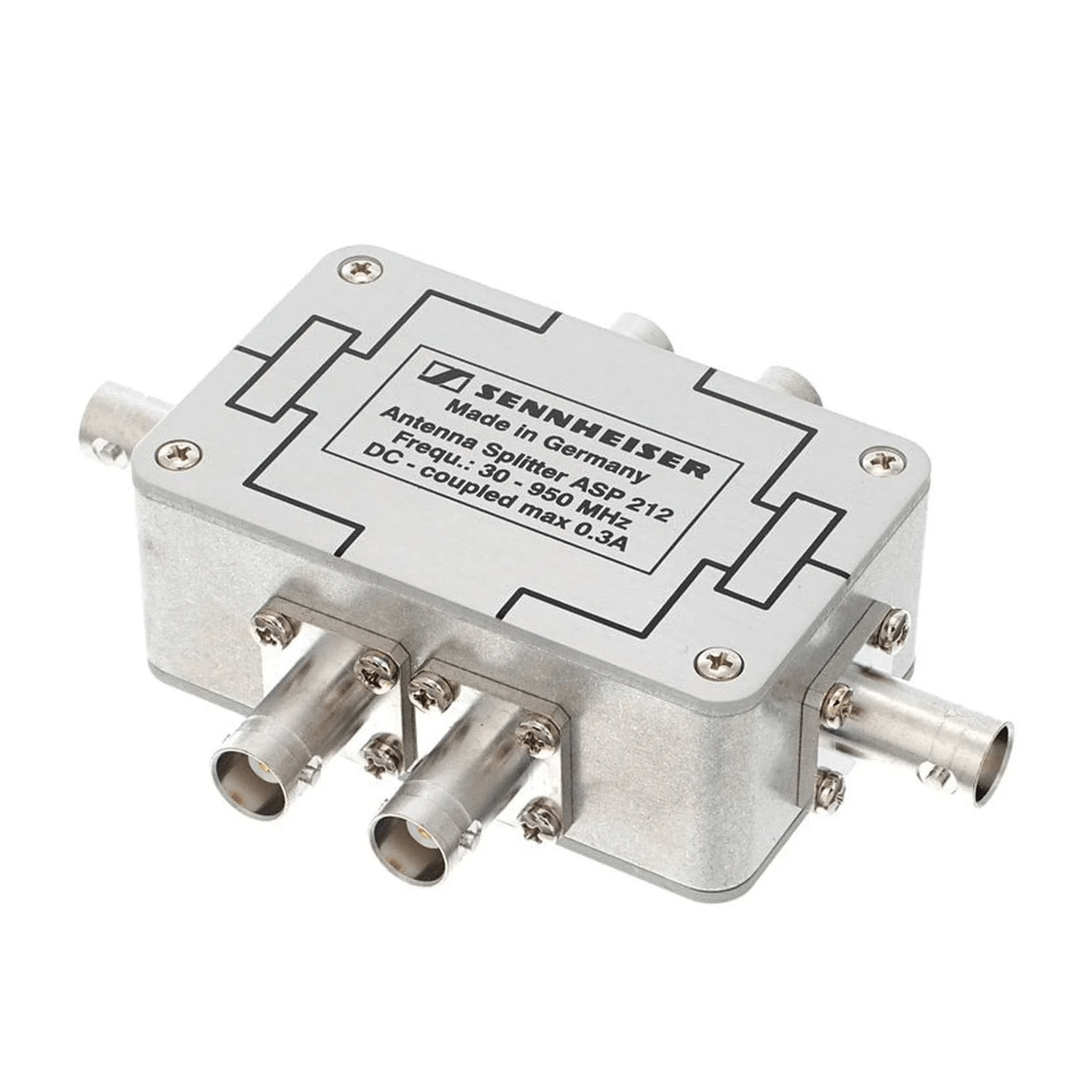 ASP 212 2x 2-Way Passive Antenna Splitter