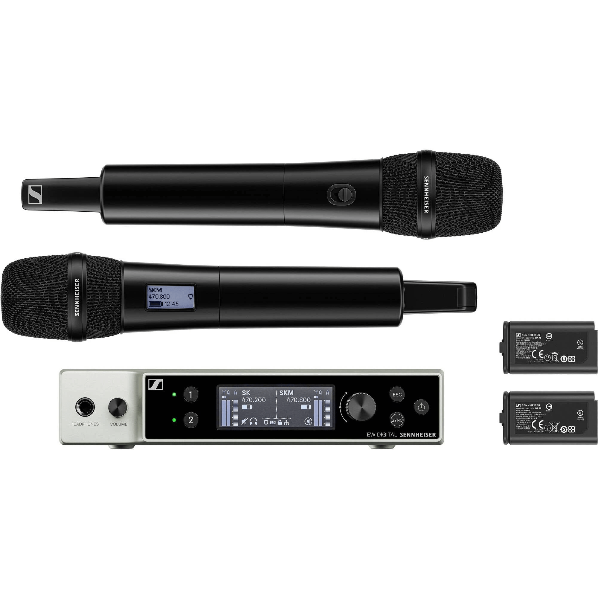 EW-DX 835-S SET (R1-9) Digital Wireless Handheld Set