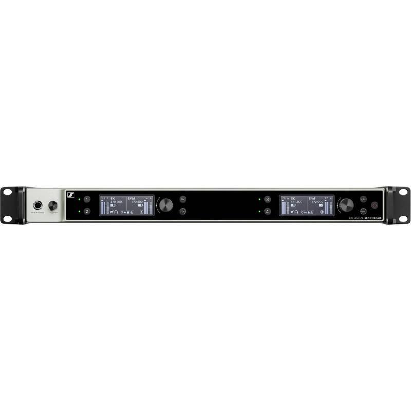 EW-DX EM 4 DANTE (Q1-9) Four Channel Digital Full-Rack Receiver