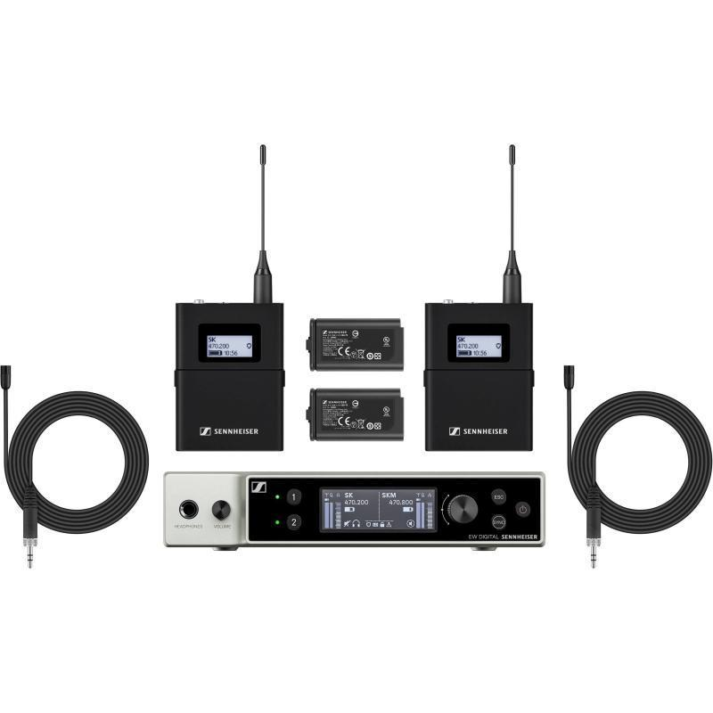 EW-DX MKE 2 SET (V5-7) Digital Wireless Lavalier Set