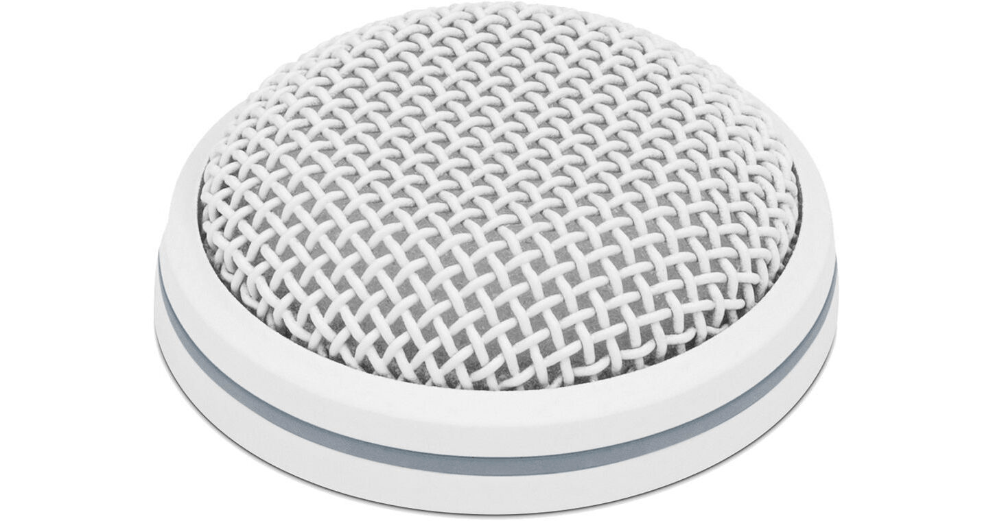 MEB 102-L W Omnidirectional Boundary Microphone, White
