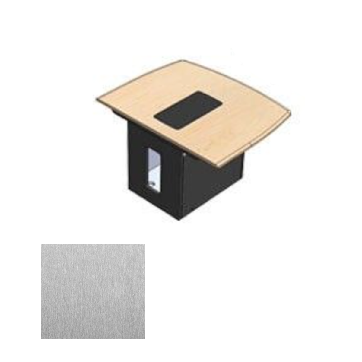 526RR SST T526 Table - Rear Section Only, Silver Silk