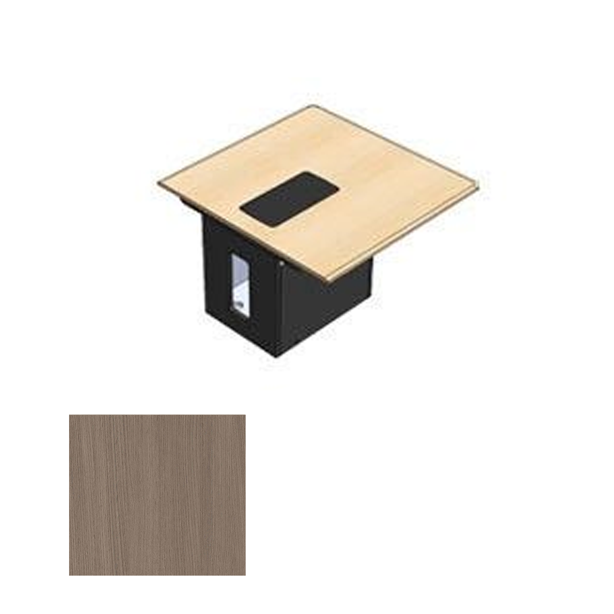 526SE AST T526 Table Rear Section, Avery Suede