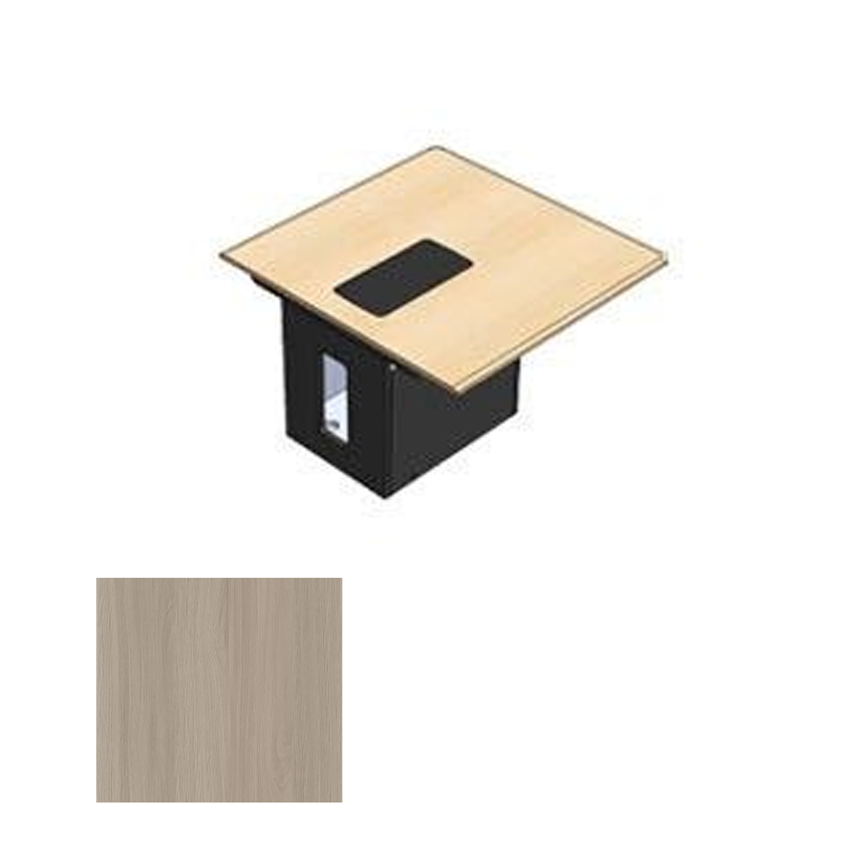 526SE SBT T526 Table Rear Section, Saratoga Blonde