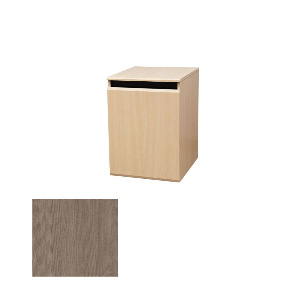 CR1000EX AST Single Rack Credenza, Avery Suede