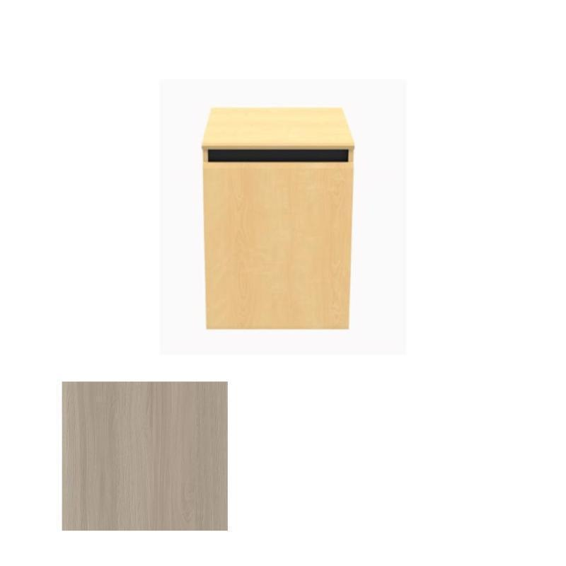 CR1016EX SBT 16U Single Rack Credenza, Saratoga Blonde
