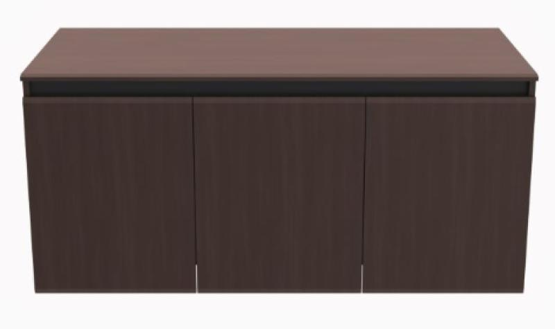 CR3030EX CPT 30" Deep Credenza, Chocolate Pear