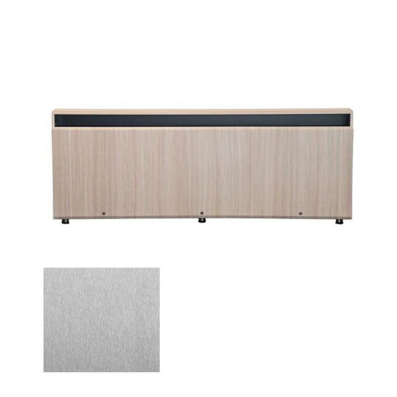 CR3-WM SST Triple Rack Wall Mounted Credenza, Silver Silk