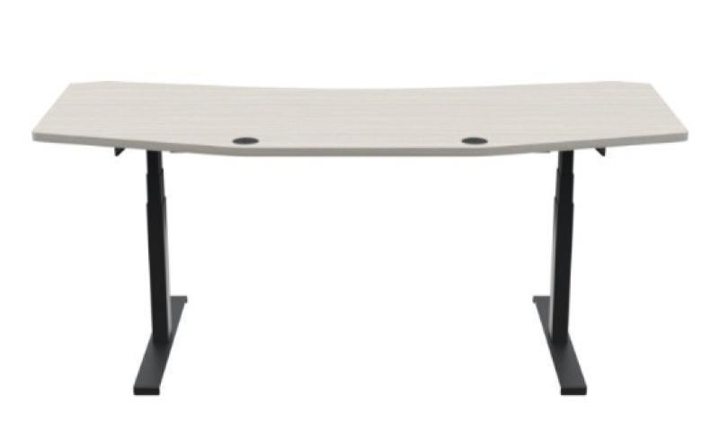 DS72W-LFT SBT Studio Standing Desk, Saratoga Blonde