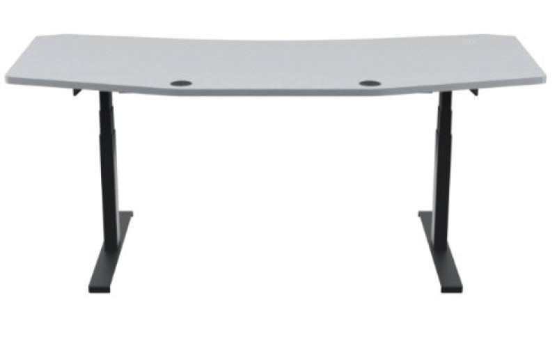 DS72W-LFT SST Studio Standing Desk, Silver Silk