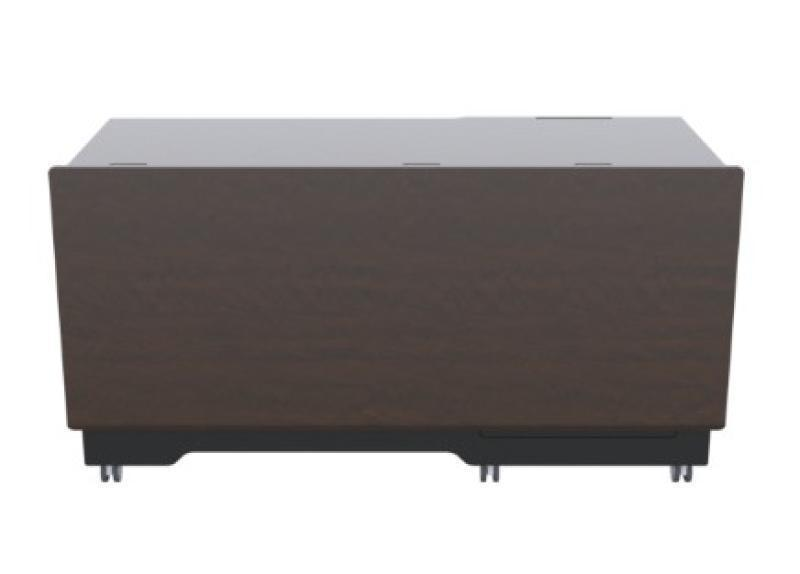 DSL38 CPT Multimedia Standing Desk (ADA Compliant), Chocolate Pear
