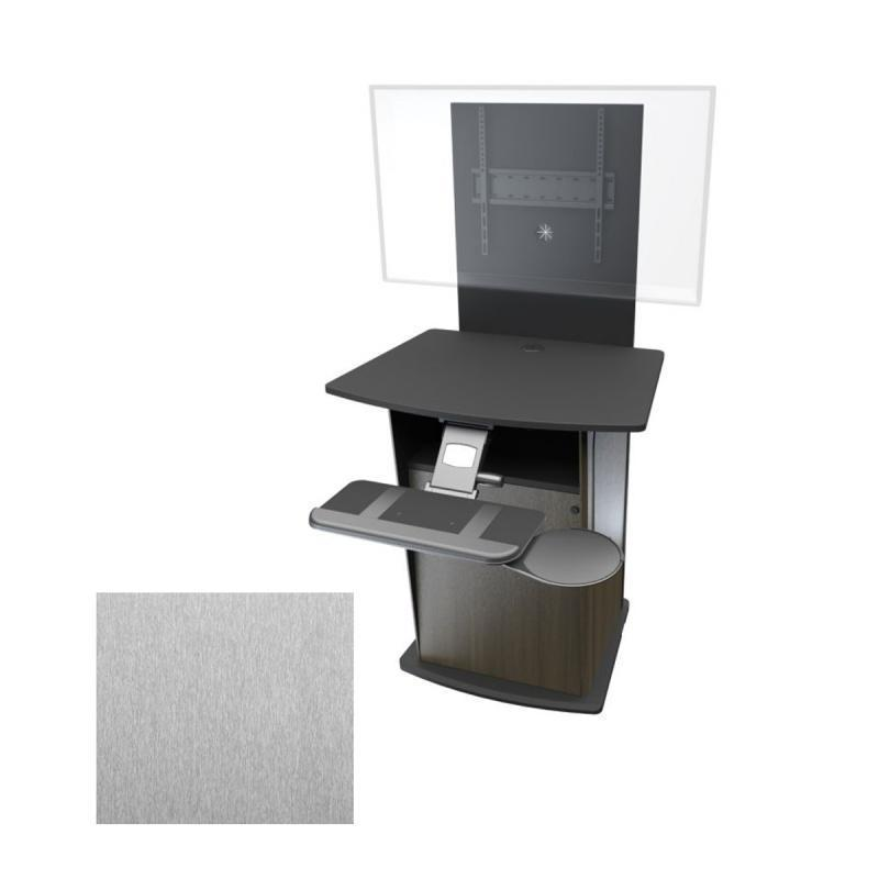 KS90-KB SST Information Kiosk, Silver Silk