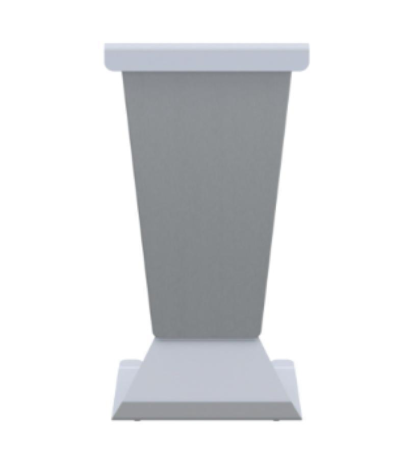 LE222 SST Executive Presentation Lectern, Silver Silk
