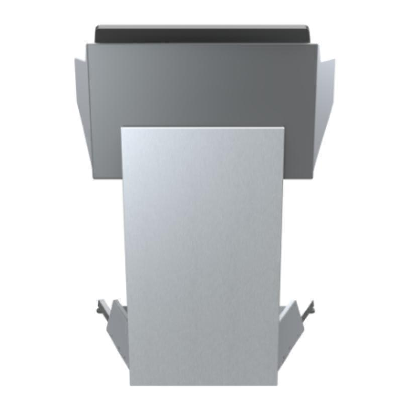 LEL023 SST Height Adjustable Ergonomic Lectern, Silver Silk
