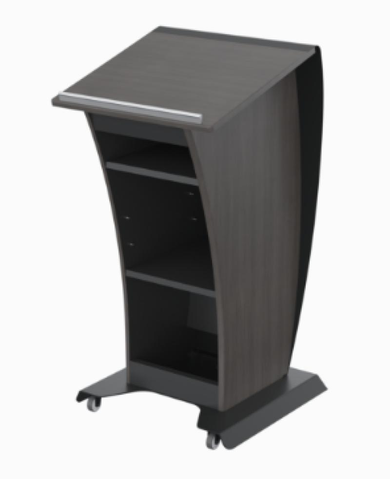 LEX24 AMT Mobile Modern Lectern, Avery Marin
