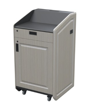 LEX31 SBT Multimedia Lectern, Saratoga Blonde