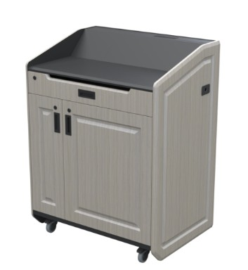 LEX36 SBT Multimedia Lectern, Saratoga Blonde