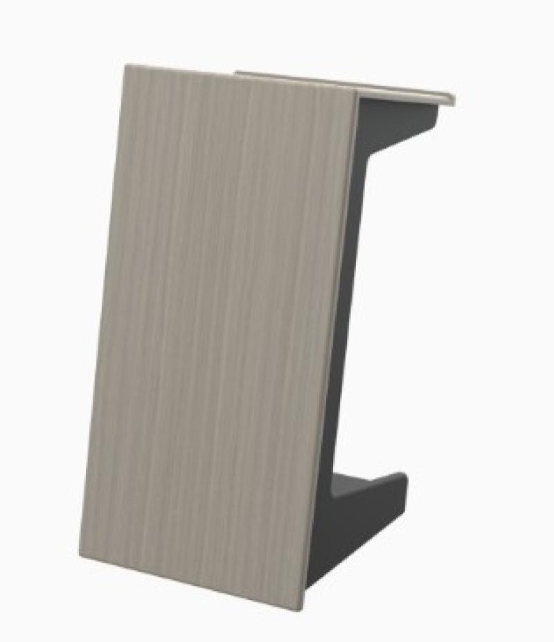 LEX72 SBT Modern Mobile Lectern, Saratoga Blonde