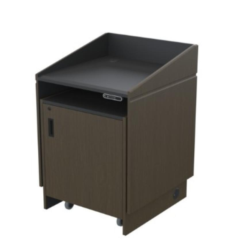 LEXYZ34 AMT Height Adjustable Multimedia Lectern, Avery Marin