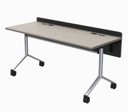 MFT6024-2P SBT Modular Folding Table System - 2 Person Table/Desk, Saratoga Blonde