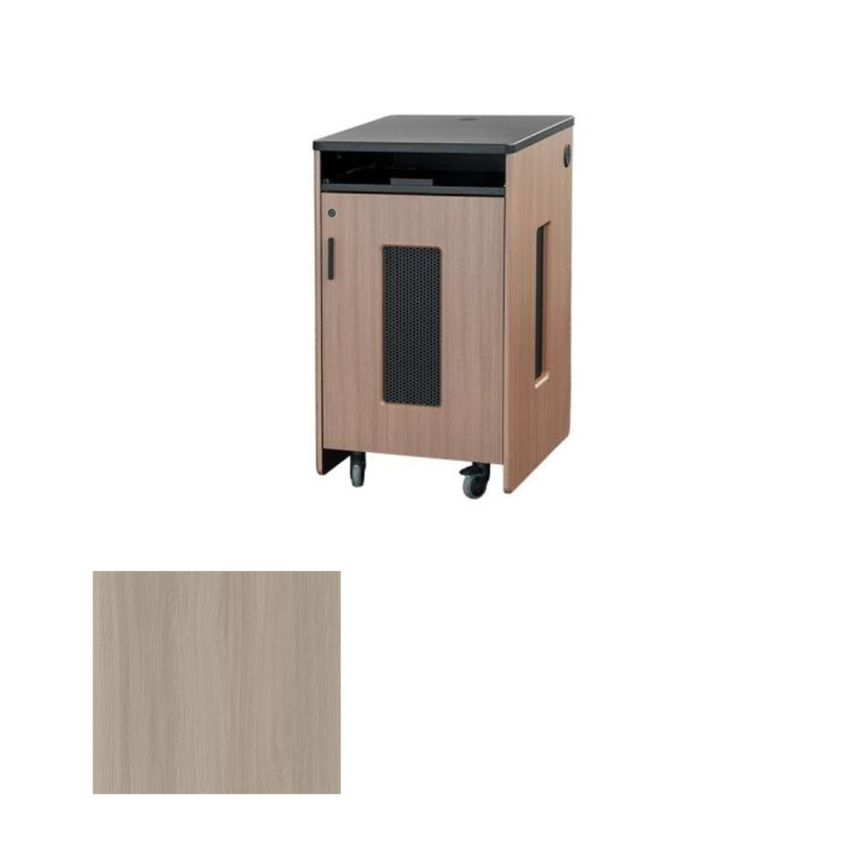RK5105 SBT 14U Mobile Rack, Saratoga Blonde