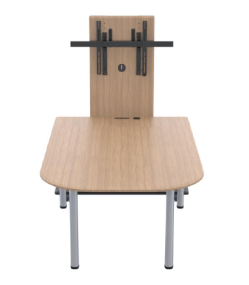 T47HR AST Mobile Huddle Room Package, Avery Suede
