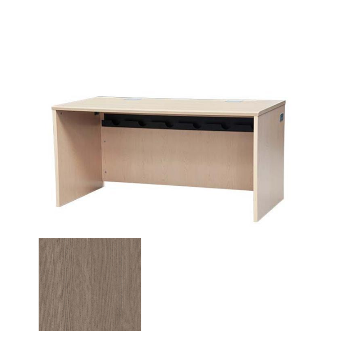 DSYZ6030EX AST Teacher/Student Desk, Avery Suede