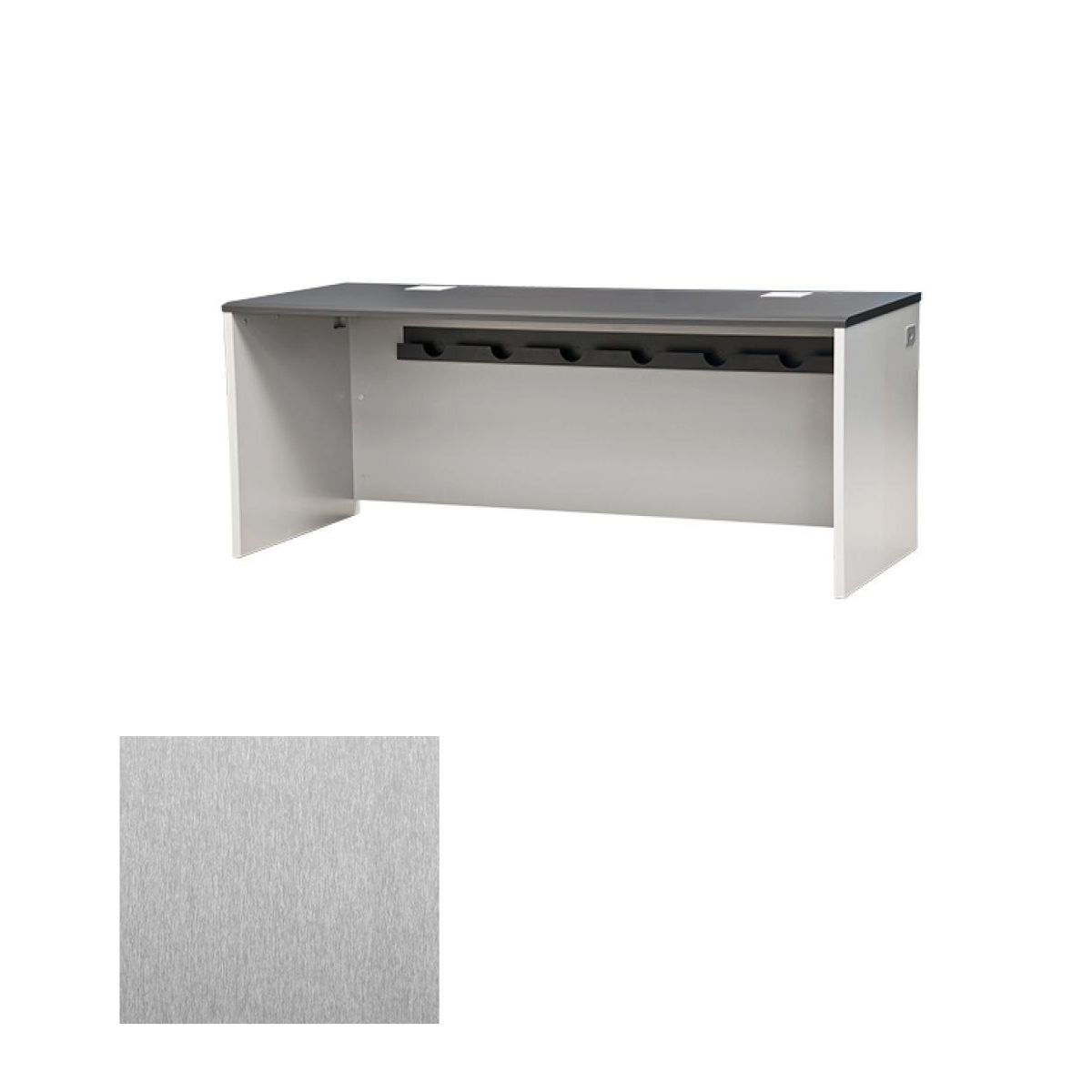 DSYZ7230EX SST Teacher/Student Desk, Silver Silk