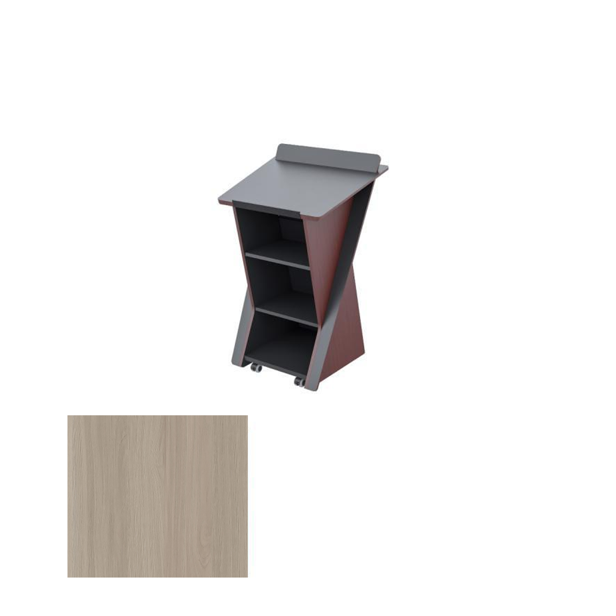 LEX321 SBT Presentation Lectern, Saratoga Blonde