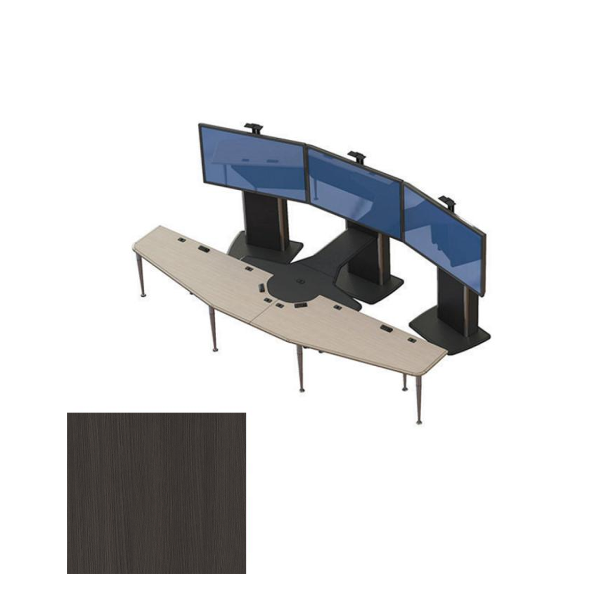 VC-TABLE T2 Package AMT Video Conference Table, Avery Marin