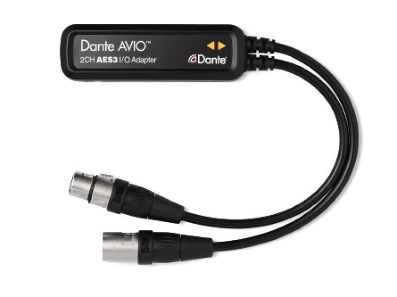 Dante AVIO AES3 IO Adapter 2x2 Ch