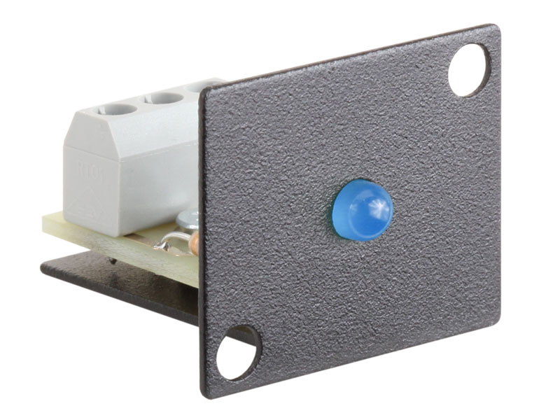 AMS-LEDB LED Indicator - Blue Terminal block connections