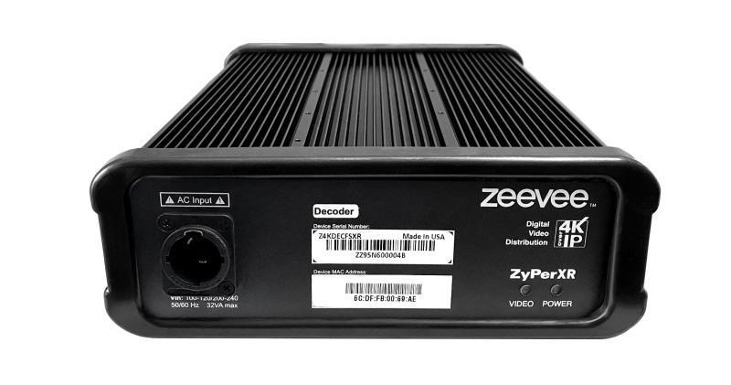 Z4KDECCXR ZyPer4K-XR Decoder Copper Rugged Enclosure