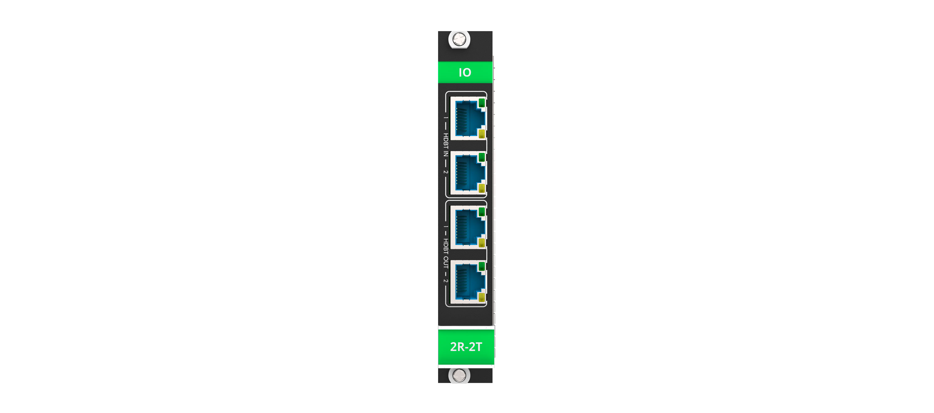 MC3-2R-2T 4K60 4:4:4 2X2 HDBaseT Scaling Switcher Card