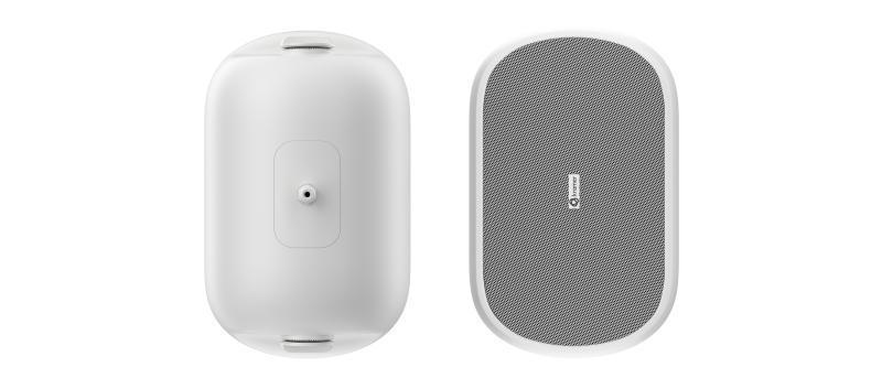 AW-6P All–weather, IP66/UL rated, 6.5” Two–Way Wall Mounted Passive Speaker, White (Single)