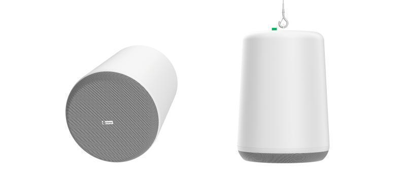 PN-8P 8", 2–way, Passive Pendant Speaker, White (Single)