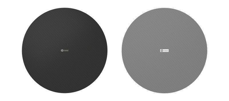 CL-8P-SUB 8", Passive In–Ceiling Subwoofer, White/Black (Single)