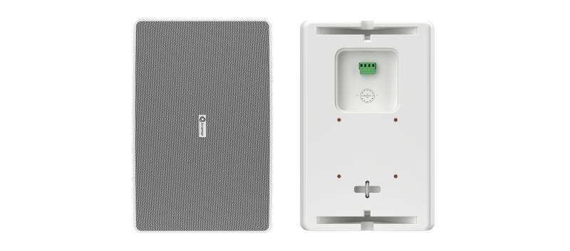 WM-6P 6.5” Two–way Wall Mounted Passive Speaker, White (Single)