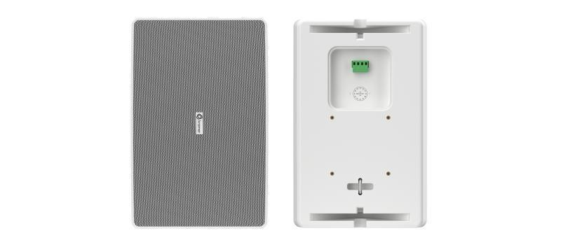 WM-8P 8” Two–way Wall Mounted Passive Speaker, White (Single)