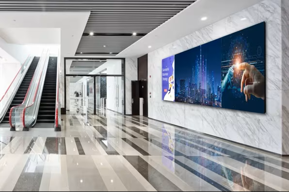 245" Dual2K LSCC Ultra Stretch Indoor LED Ultimate Business Display