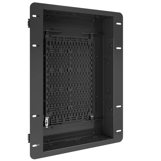 Chief Tempo In-Wall AV Storage Box - 14" x 23" - TAA Compliant - Black