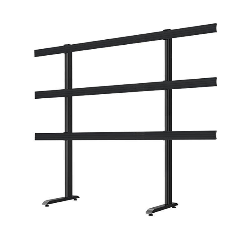 BT9370-NEC137/B Freestanding AIO Videowall Stand