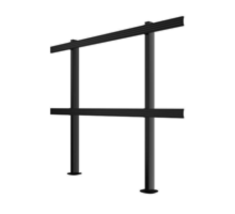 BT9372-LGLA136163/B Bolt-Down AIO Videowall Stand
