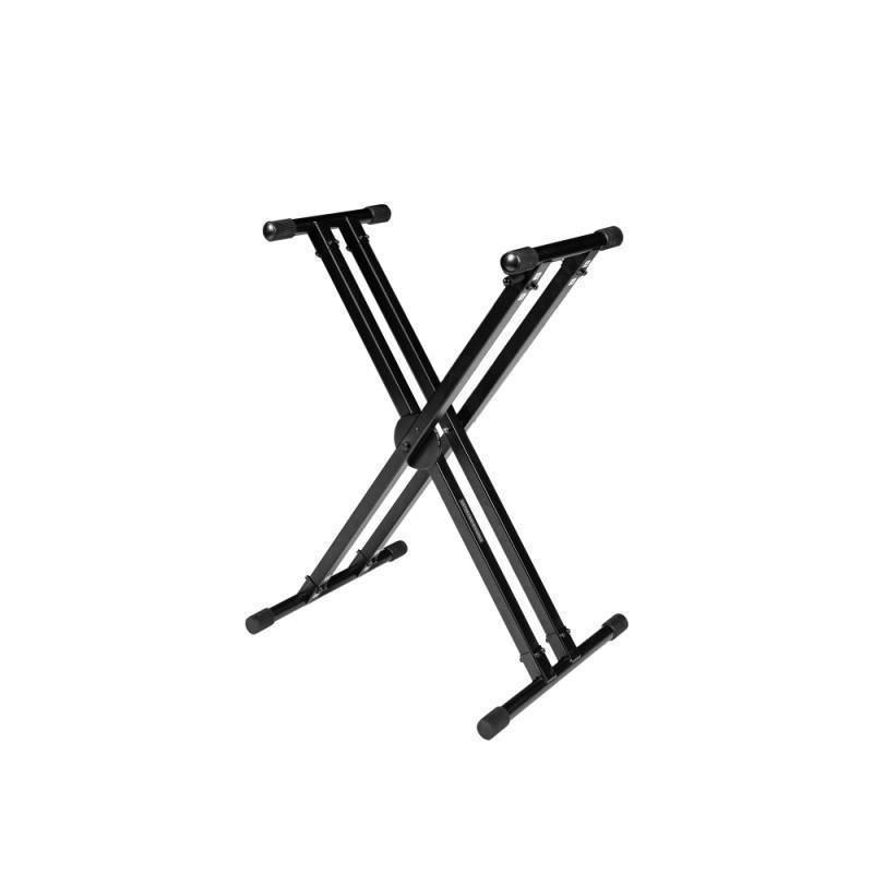 RI-KEYX-20 Double-X Keyboard Stand with Ergonomic Adjust