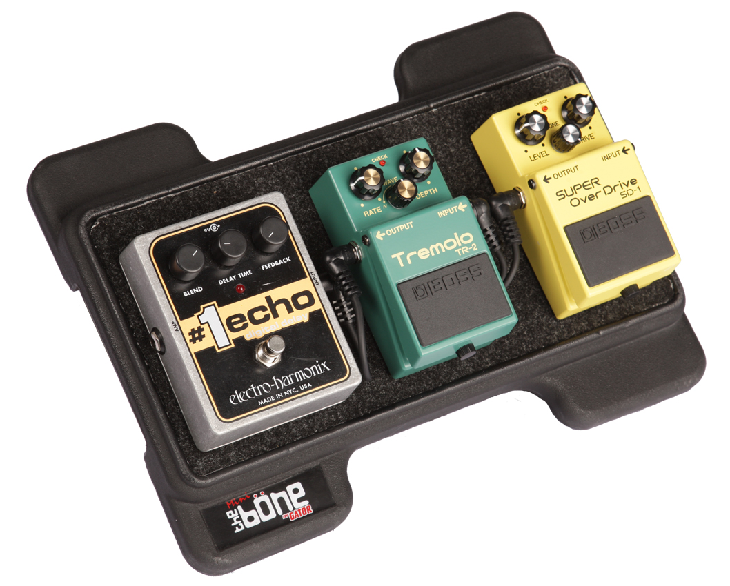 G-MINI BONE Mini Bone Pedal Board; W/ Carry Bag