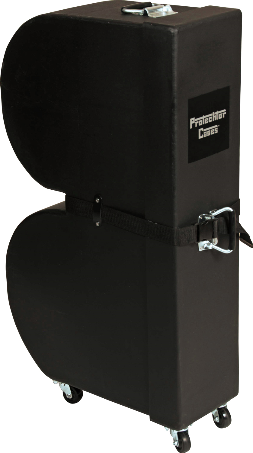 GP-PC310 Upright Timbale Case W/ Wheels