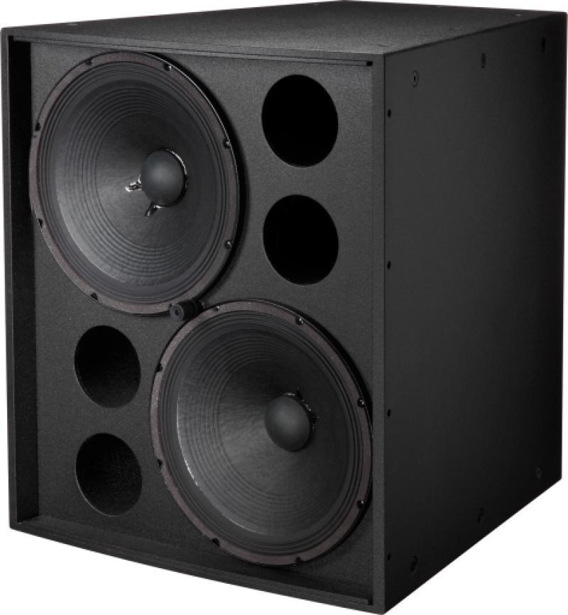 EVF-2151D Dual 15" Front-Loaded Subwoofer (Black)