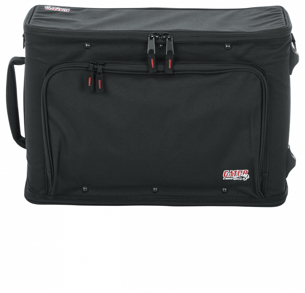 GR-RACKBAG-2UW 2U Lightweight Rack Bag W/ Tow Handle And Wheels