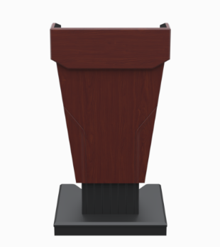 PDDL25 CLT Height Adjustable Diplomat Podium, Clove